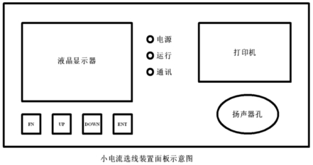 小电流系统接地微机选线装置面板